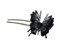Épingle à cheveux papillon pour femme - Fourchette à cheveux vintage - Baguettes à cheveux papillon