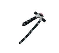 Épingle à cheveux plate surdimensionnée Balletcore Bandeaux Clip Punk Bowknot Pince à cheveux Accessoires photo Halloween Épingle à cheveux Accessoires Bow
