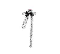 Épingle à cheveux plate surdimensionnée Balletcore Bandeaux Clip Punk Bowknot Pince à cheveux Accessoires photo Halloween Épingle à cheveux Accessoires Bow