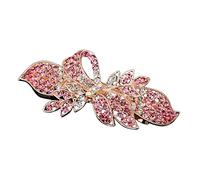 Épingle À Cheveux Pouvoir Diamant Plein Hair Clip Flower Feuille Barrette Coupes à cheveux à la main Coiffure Cheveux Coiffure Coiffure Accessoires Épingle À Cheveux Mariage(Style 13)