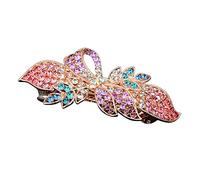 Épingle À Cheveux Pouvoir Diamant Plein Hair Clip Flower Feuille Barrette Coupes à cheveux à la main Coiffure Cheveux Coiffure Coiffure Accessoires Épingle À Cheveux Mariage(Style 15)