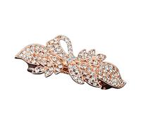 Épingle À Cheveux Pouvoir Diamant Plein Hair Clip Flower Feuille Barrette Coupes à cheveux à la main Coiffure Cheveux Coiffure Coiffure Accessoires Épingle À Cheveux Mariage(Style 11)