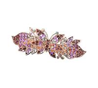 Épingle À Cheveux Pouvoir Diamant Plein Hair Clip Flower Feuille Barrette Coupes à cheveux à la main Coiffure Cheveux Coiffure Coiffure Accessoires Épingle À Cheveux Mariage(Style 10)