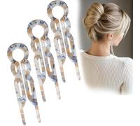 Épingle à cheveux Prestige, nouveaux accessoires pour cheveux, pinces à cheveux élégantes pour femmes, convient à tous les types de cheveux (3 pièces-E)