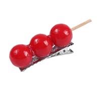 Épingle à cheveux tanghulu simulée pour femme adulte petite fille Hamburger Barrettes Tresse Clip Outil de façonnage des cheveux pour un usage quotidien