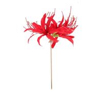 Épingle à cheveux vintage - bâton de cheveux Lily Spider Red, accessoire asiatique élégant | Épingle de mariage traditionnelle chinoise, épingles de fleurs décoratives, accessoire