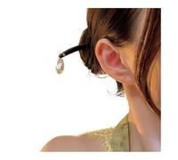 Épingle à cheveux vintage en bois noir de style chinois pour femme, accessoire pour cheveux, cadeau de mariage (ME3763A145)