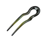 Épingle à cheveux vintage légère pince à cheveux vintage French Hair Pin pour coiffer les cheveux épais et fins, pince à bâton torsadée en forme de U fourchette chignons porte-rouleau C