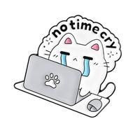 Épingle à corsage en forme de chat de dessin animé - Broche unique pour vêtements - Texture en alliage - Convient pour l'amitié et la célébration - Accessoire de mode, One Size, Comme décrit