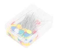 Épingle à Coudre, Facile à Ranger, Tête Plate, épingle Droite, Légère, Petite Taille, Robuste pour Coudre des Décorations pour la Couture (Prune Profonde)