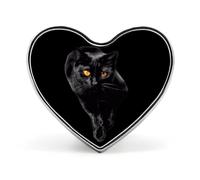 Épingle à cravate élégante pour homme, motif chien Pomeranian blanc, boutons en forme de cœur, broche, badge, bijoux pour femmes, vêtements, chapeaux, accessoires