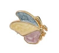 Épingle À Déclaration Florale Chatoyante Dotée D'une Construction En Métal Résiliente Et D'un Multifonctionnel Épingle À Revers Papillon Broche Papillon En Alliage