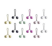 Épingle à écharpe portable avec accents de perles pour une utilisation confortable tout au long de la journée et accessoire élégant pour écharpe, One Size, Comme décrit