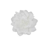 Épingle à épinglette fleur en tissu unique ornement magnifique broche accessoire élégante et élégante broche, taille unique, Comme décrit