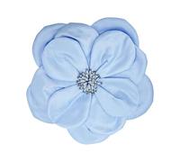 Épingle à épinglette florale dimensionnelle unique - Grande broche florale - Bijoux pour femme - Épingle à poitrine en forme de fleur - Élégante broche de mariage, taille unique, Comme décrit