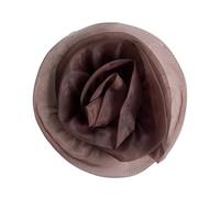 Épingle à fleur surdimensionnée multifonction en polyester texturé 3D pour ajouter une touche de sophistication à n'importe quel environnement. Broche réaliste en polyester, taille unique, Comme