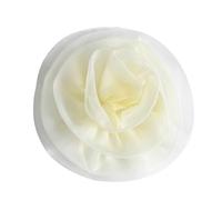 Épingle à fleur surdimensionnée multifonction en polyester texturé pour ajouter une touche de sophistication à n'importe quel environnement. Grande broche, taille unique, Comme décrit