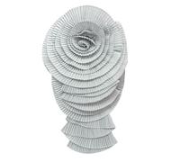 Épingle À Fleurs Surdimensionnée Pour Robe Et Chemise Embellissement Plissé De Grosse Broche Florale Corsage Pour La Déclaration De La Déclaration Des Parties Costumées