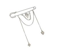 Épingle à franges décorative en alliage pour pantalons, vêtements, couture, projets d'artisanat, taille unique, Comme décrit