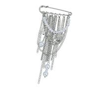 Épingle à franges en alliage à la mode, 5 cm de diamètre, accessoire détachable pour façonner la taille, parure de broche pour vestes et chemises, accessoire de broche polyvalent