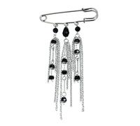 Épingle à franges en alliage à la mode, 5 cm de diamètre, accessoire détachable pour façonner la taille, broche pour vestes et chemises, épingle légère