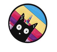 Épingle à huile amusante en forme de chats noirs - Joli accessoire sur le thème des animaux - Pour un usage quotidien et des occasions spéciales - Accessoire léger pour chats, taille unique, Comme