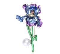 Épingle à huile florale classique en alliage sans date pour son amie, mère, événement décontracté, décoration de tenue formelle, broche robuste pour chemises, taille unique, Comme décrit