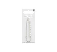 Epingle à Kilt avec Perles 76 x 18mm : Elégance Traditionnelle Revisitée -(...) - Argent