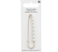 Épingle à Kilt avec Perles 76 x 18mm : Élégance Traditionnelle Revisitée - Rico Design(...) - Or Or