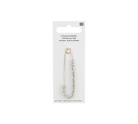 Épingle à Kilt avec Strass 70 x 18mm : Élégance Traditionnelle Revisitée - Rico Design(...) - Or Or