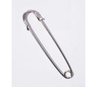 Épingle à kilt en métal argenté 10 cm