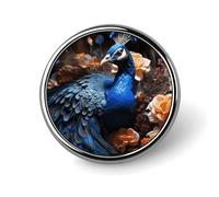 Épingle à revers « Sorcière et balai », épinglette ronde en métal, badge tendance pour chemises, vestes et chapeaux