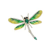 Épingle à revers tendance et sophistiquée en forme de libellules avec des motifs d'huile qui coule - Accessoire de mode pour les artistes - Accessoire de mode pour les artistes - Tenue quotidienne