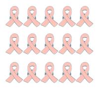 Épingle à ruban pêche de produits de sensibilisation au cancer de l'utérus, Acier allié, Sans pierre précieuse