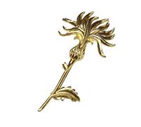 Épingle chardon en alliage pour femmes, hommes, étudiants, accessoires de vêtements polyvalents, accessoire élégant et fonctionnel, épingle à chardons élégante pour événements formels, vêtements
