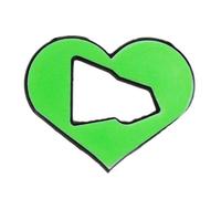 Épingle colorée en émail en forme de cœur unique dessin animé broches à chapeau insigne en métal en forme de cœur Broche en alliage Convient pour épingle/clip/pendentif en métal élégant, taille unique