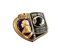 Épingle de reconnaissance du service armé, insigne commémoratif des anciens combattants de la guerre du Vietnam, bijoux commémoratifs de guerre, insigne d ' appréciation des anciens combattants, armé