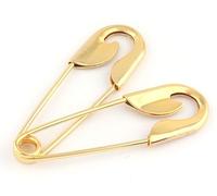 épingle de sûreté ， Lot de 5, 10 ou 20 épingles de sûreté dorées de 100 mm, for bricolage, couture, accessoires, grandes épingles à fermoir en métal(10pcs 100mm)