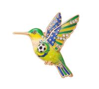 Épingle en forme d ' animal délicate, construction en alliage élégante, accessoire à la mode pour un usage quotidien et un événement spécial, accessoire patriotique unisexe