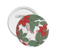 Épingle ronde en émail imprimé hawaïen d'été - Badge en alliage métallique pour veste, sac, idée cadeau., Small, Plastique