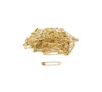 Epingle Surete Dorees Assort. 2/0 2brochettes (Boite De 5)