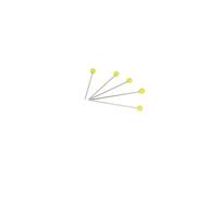 Epingle Tete Verre 30x0.60mm - 80pcs