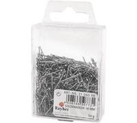 épingles 18 mm env. 9 000 pièces - rayher Gris G