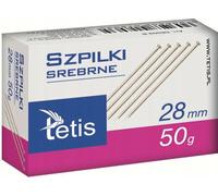 Epingles 28mm 50g p10. TETIS/prix par 1pc.