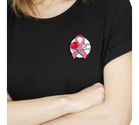 épingles à Bleu en Satin avec Motif au cancer du sein, accessoire de mode pour vêtements, sacs et décorations de fête Broches Broches Noël Broche (A, 3cm)