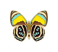 épingles à Bleu en Satin avec Motif broches Badges chercher Nature bijoux pour enfants filles femmes Broches de Sensibilisation Cancer du Sein (Yellow, One Size)