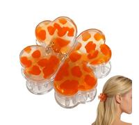 Épingles à cheveux à motif léopard - Épingle à cheveux magnétique puissante à quatre feuilles | Pour la vie quotidienne, la maison, le salon, le coiffage, les voyages, les fêtes, les mariages, les