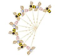 Épingles à Cheveux Abeille Métal, 10 Pièces Barrettes Chic pour Femmes