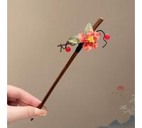 Épingles à cheveux anciennes, glands de style chinois pour femmes, épingles à cheveux Step Shake, coiffes en bambou carbonisé, cheveux poêles, costumes anciens Hanfu, épingles à cheveux