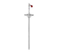 Épingles à cheveux avec pendentif épée style chinois vintage pour cheveux punk, tendance, accessoire d'épée à cheveux S4K2